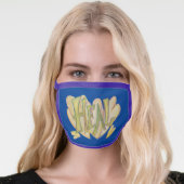 Healing Hearts Word Art Custom Face Masks (Worn Her)