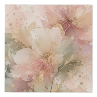 Healing in Bloom Abstract Floral Wall Art