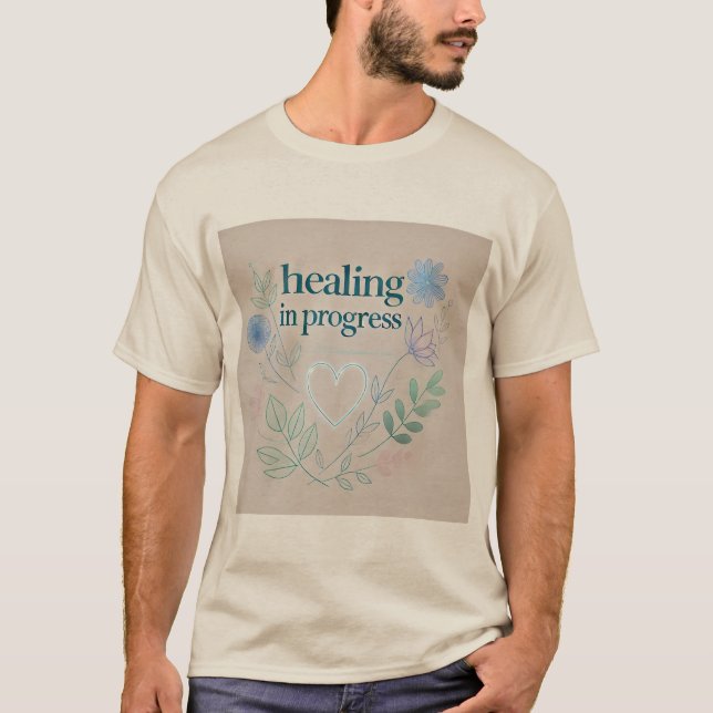 Healing in Progress – Get Well Soon Tee (Front)