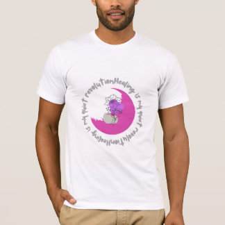 Healing Is My Quiet Revolution – Empowering Quote T-Shirt