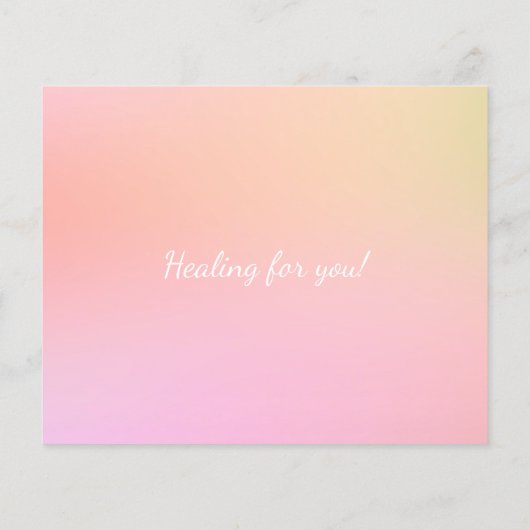 Healing Light Flyer (Back)