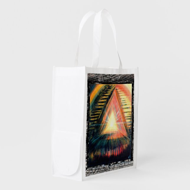 Healing Light Reusable Grocery Bag (Front Side)