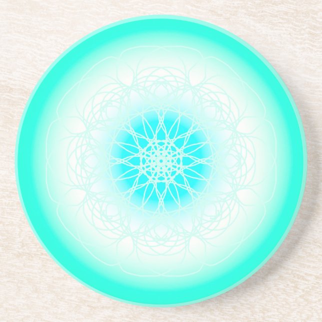 Healing Mandala Coaster (Front)