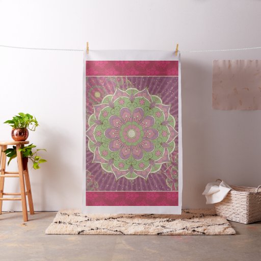 Healing Mandala - Fabric