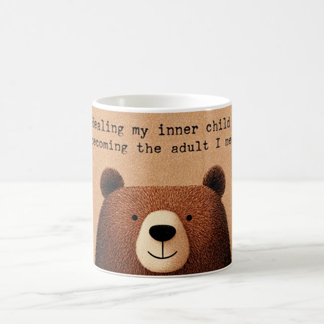 "Healing my inner child"  Coffee Mug (Center)