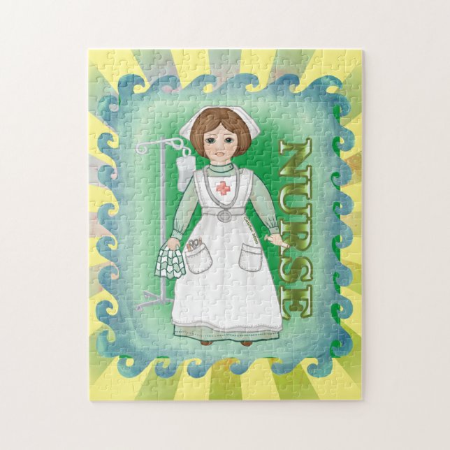 Healing nurse  jigsaw puzzle (Vertical)