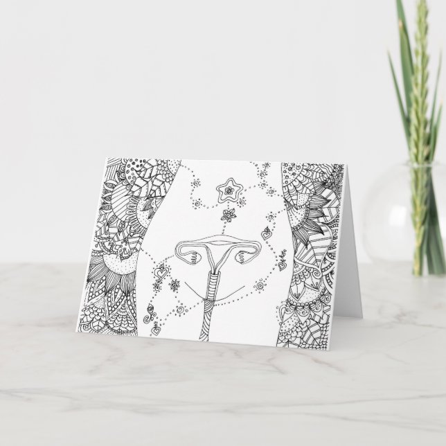 Healing of the uterus card (Front)