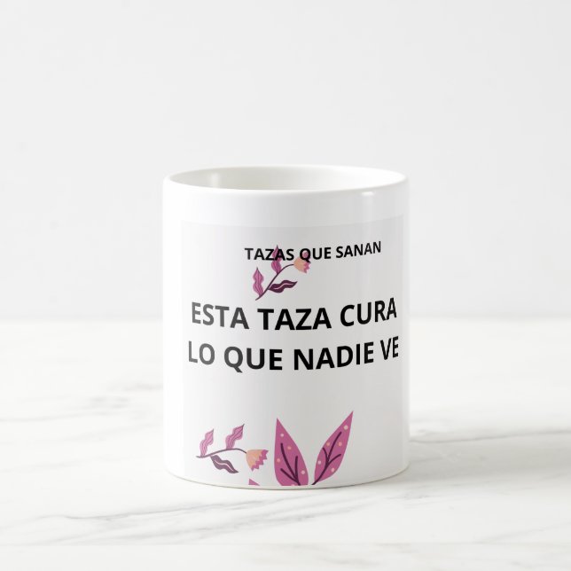Healing phrase mug  (Center)