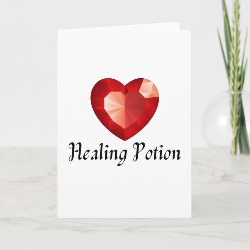 Healing Potion Card