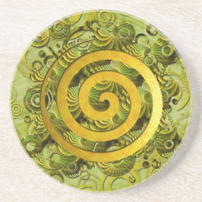 Healing Power Drink Coaster (Front)