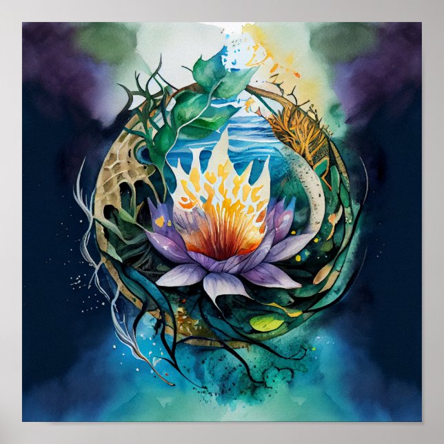  healing powers of immersion in nature  poster (Front)