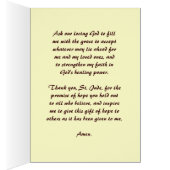 Healing Prayer to St. Jude Cards (Inside (Right))