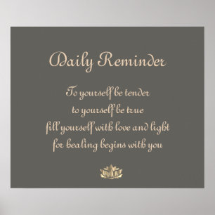 Healing Recovery Poster