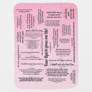 Healing Scriptures Baby Blanket