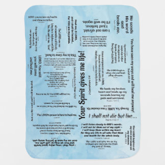 Healing Scriptures Baby Blanket