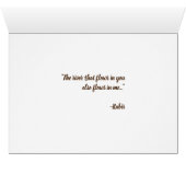 "Healing Song" card (Inside Horizontal (Bottom))