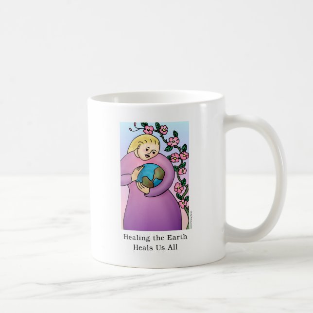 Healing the Earth Heals Us All Coffee Mug (Right)