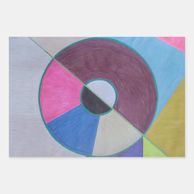 Healing Torus Wrapping Paper Sheets (Front)