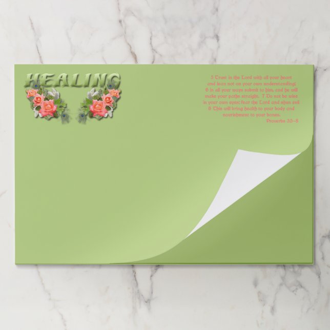 healing Verse Paper Pad (Folded)