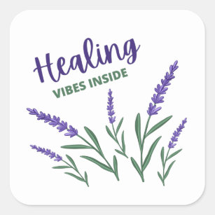 Healing Vibes Inside Sticker