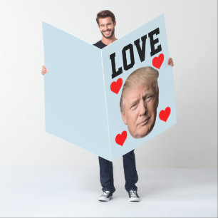 HEALING VIBES TRUMP BIGGEST BIG GREETING CARD