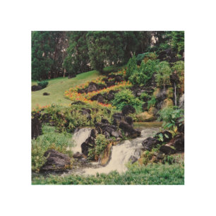 Healing Water Wood Wall Decor