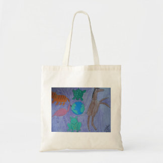Healing with art tote bag
