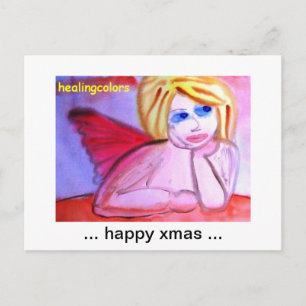healingcolors holiday postcard