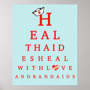 Health Aide Office Decor Poster