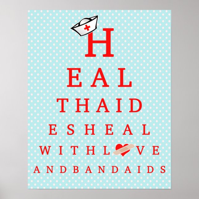 Health Aide Office Decor Poster (Front)