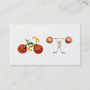 Health and nutrition business card