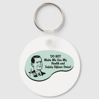Health and Safety Officer Voice Keychain