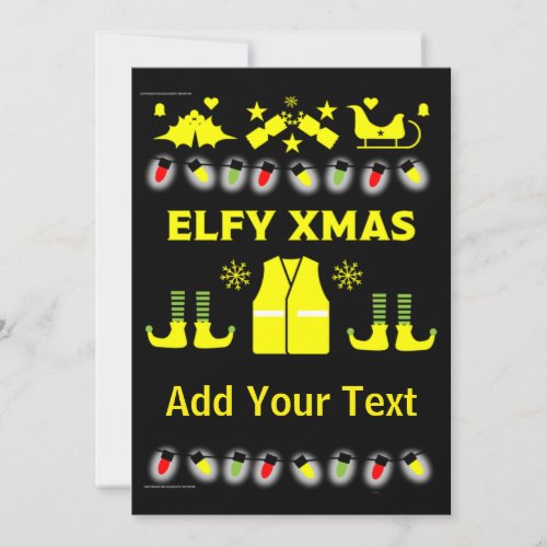 Health And Safety Xmas Gifts   Holiday Card