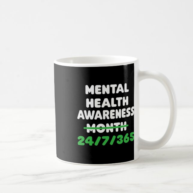 Health Awareness For Suicide Prevention  Coffee Mug (Right)