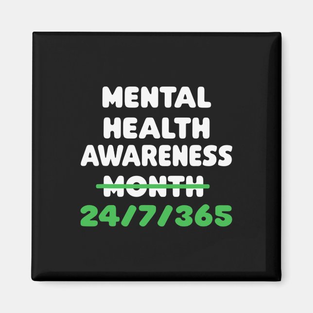 Health Awareness For Suicide Prevention  Magnet (Front)