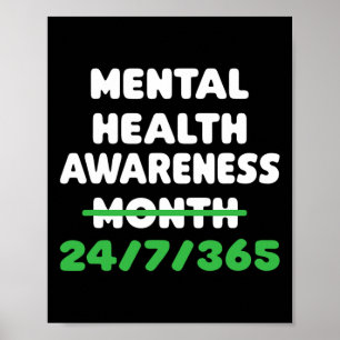 Health Awareness For Suicide Prevention Poster