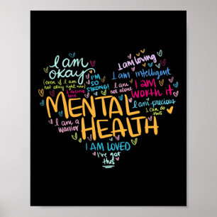 Health Awareness Gifts Depression Poster