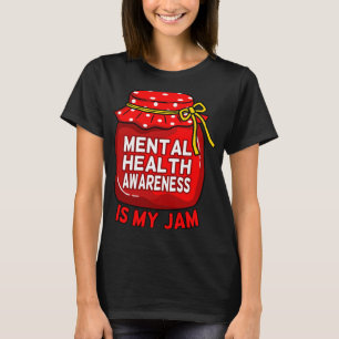 Health Awareness Is Jam Supporter Graphic T-Shirt