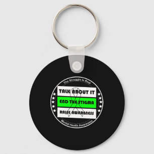 Health Awareness Mental Health Autism Awareness Keychain