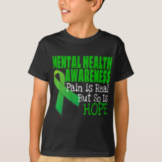 Health Awareness Mental Health Ribbon  T-Shirt