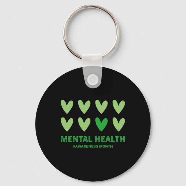 Health Awareness Month  Keychain (Front)