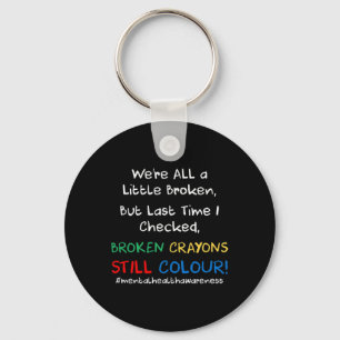 Health Awareness Suicide Prevention Gift  Keychain