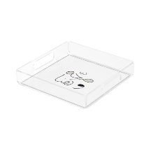 Health & Bliss Acrylic Tray