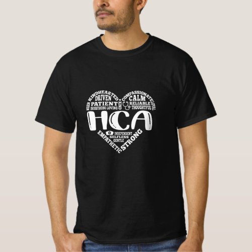 Health Care Aide healthcare aid HCA T_Shirt