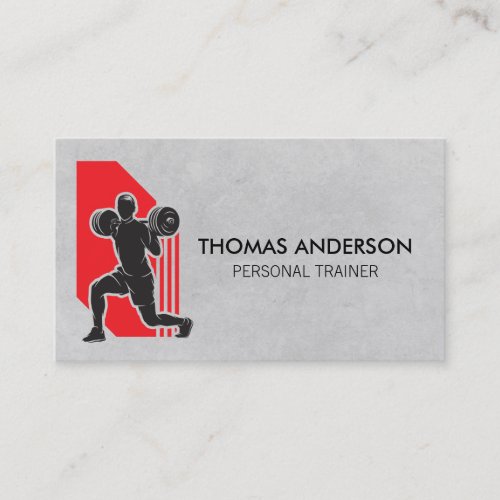 Health Care | Fitness | Personal Trainer Business Card