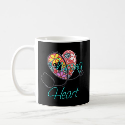 Health Care Heart Medical Stethoscope _ Nursing Wo Coffee Mug