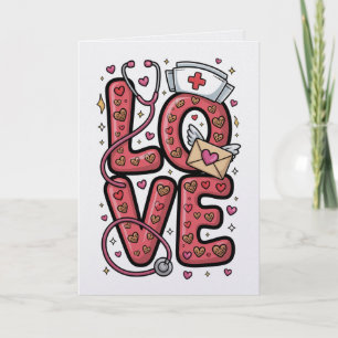 Health Care Heroes Valentine Card
