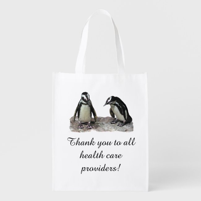 Health Care Medical Providers Reusable Grocery Bag