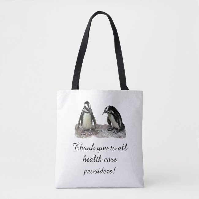 Health Care Medical Providers Thank You Tote Bag