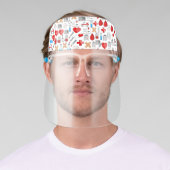 Health Care Nurses Doctor Hospital Pattern Face Shield (Insitu)